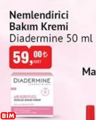 DİADERMİNE  NEMLENDİRİCİ BAKIM KREMİ